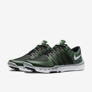 Men’s Nike Spartan Black and Green Athletic Shoes